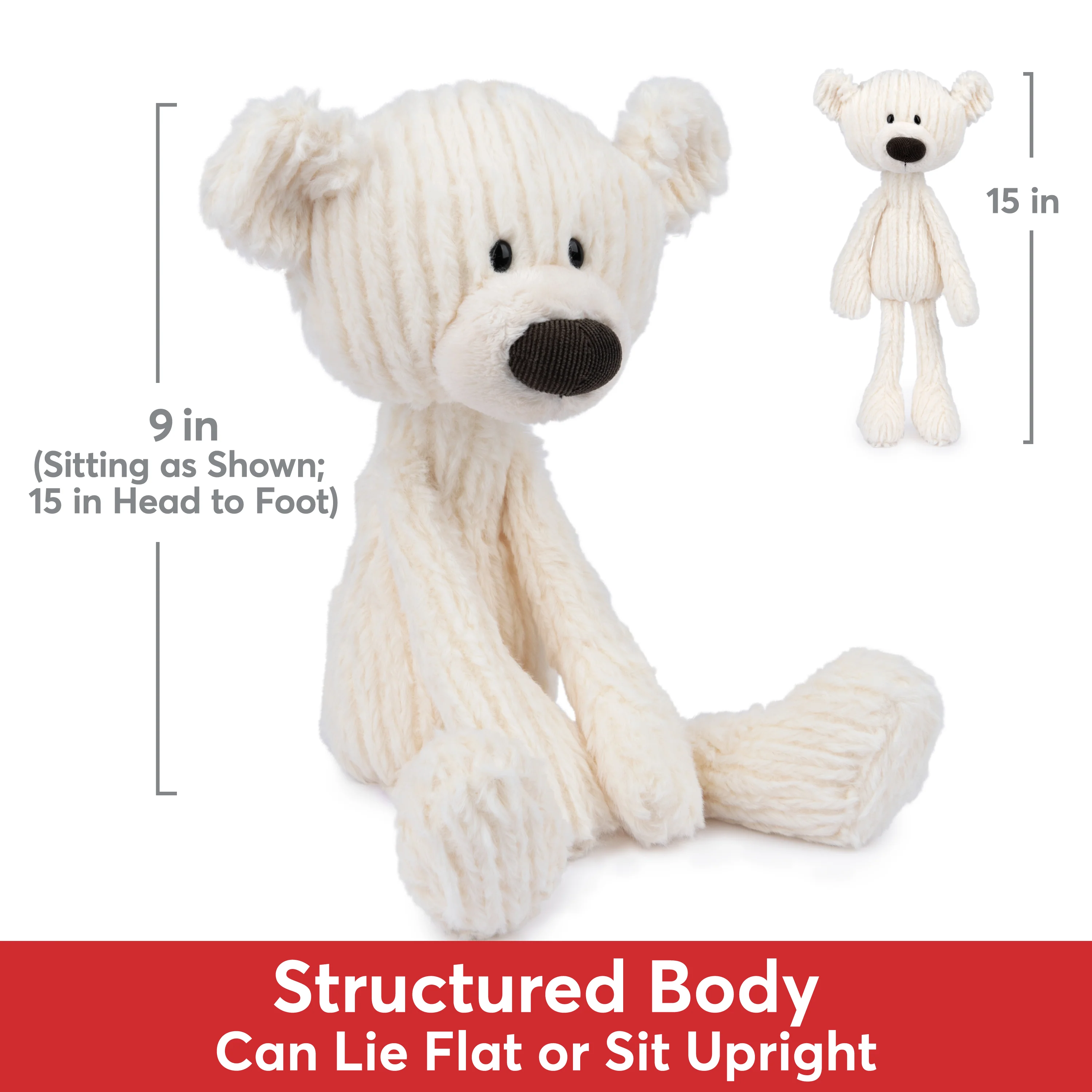 Cable Toothpick Bear, 15 in - Image 4