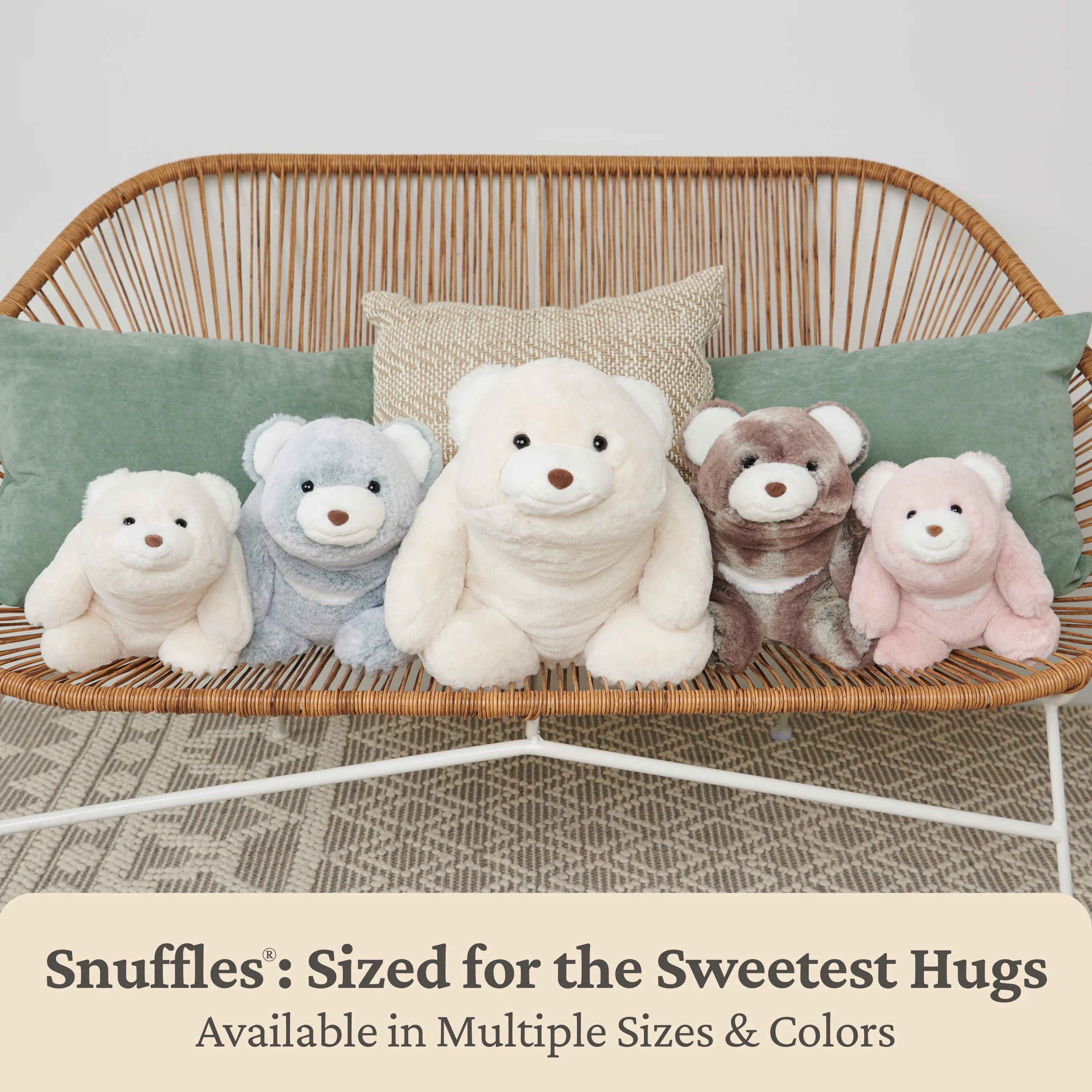 Snuffles® Two-Tone, Gray Brown, 13 in - Image 8